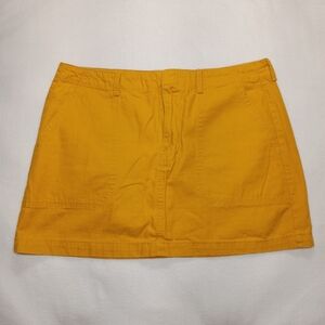 Indigo Rein Vibrant Yellow Mini Skirt Size XL